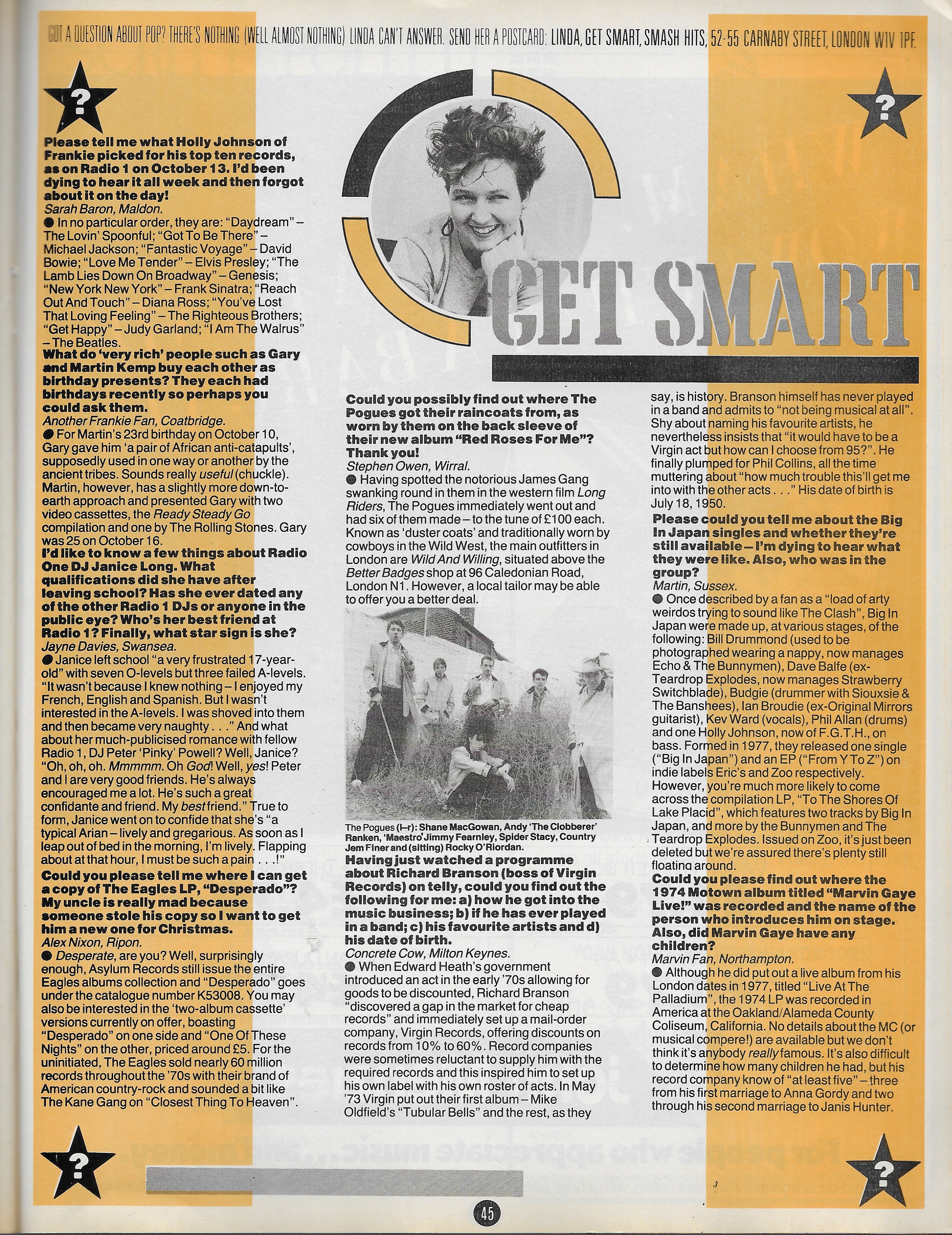 Smash hits, United Kingdom